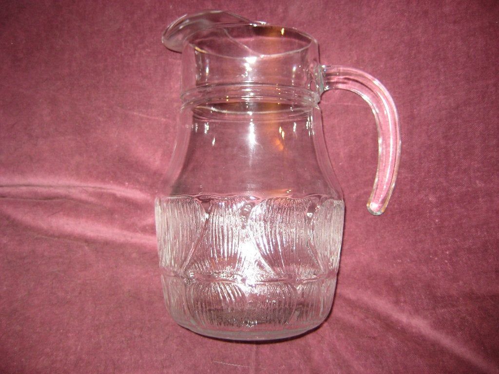 Glazen sapkaraffe (36), Ophalen of Verzenden, Zo goed als nieuw, Glas