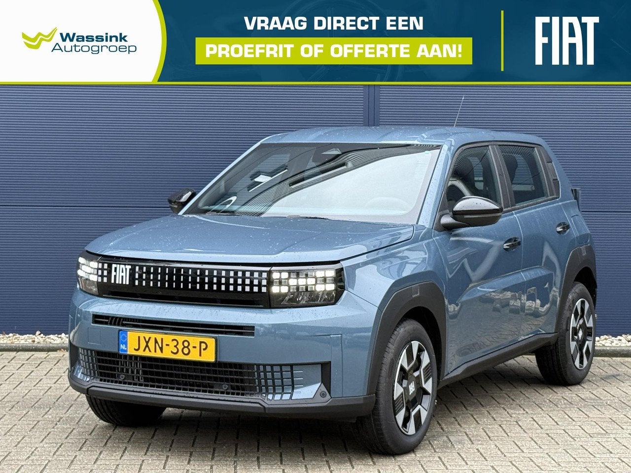 Fiat Grande Panda 1.2 Hybrid 100pk eDCT6 Icon | Pack Tech |, Auto's, Automaat, 101 pk, Gebruikt, Bedrijf