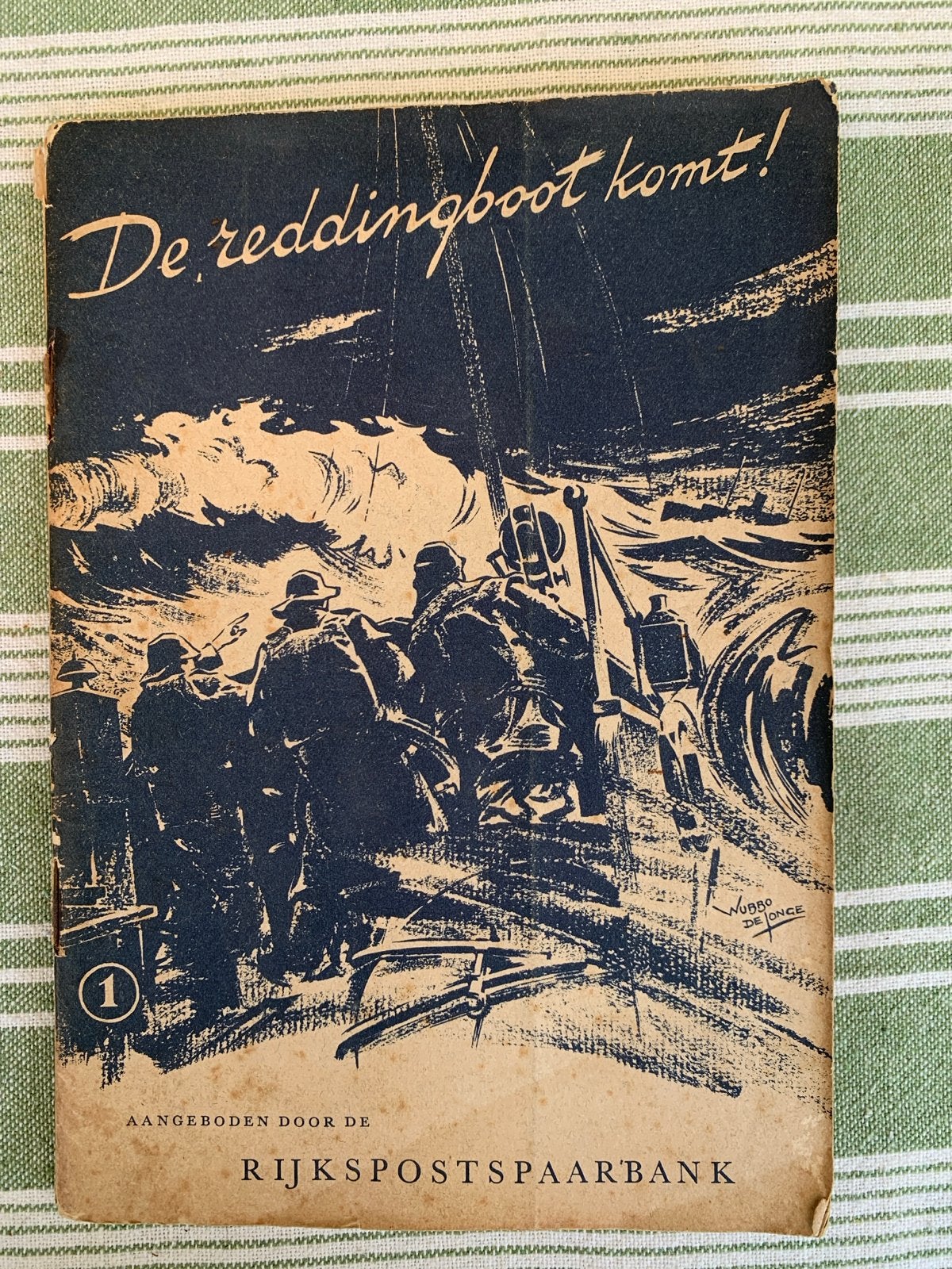 De Reddingboot Komt! Rijkspostspaarbank Boekje, Ophalen of Verzenden