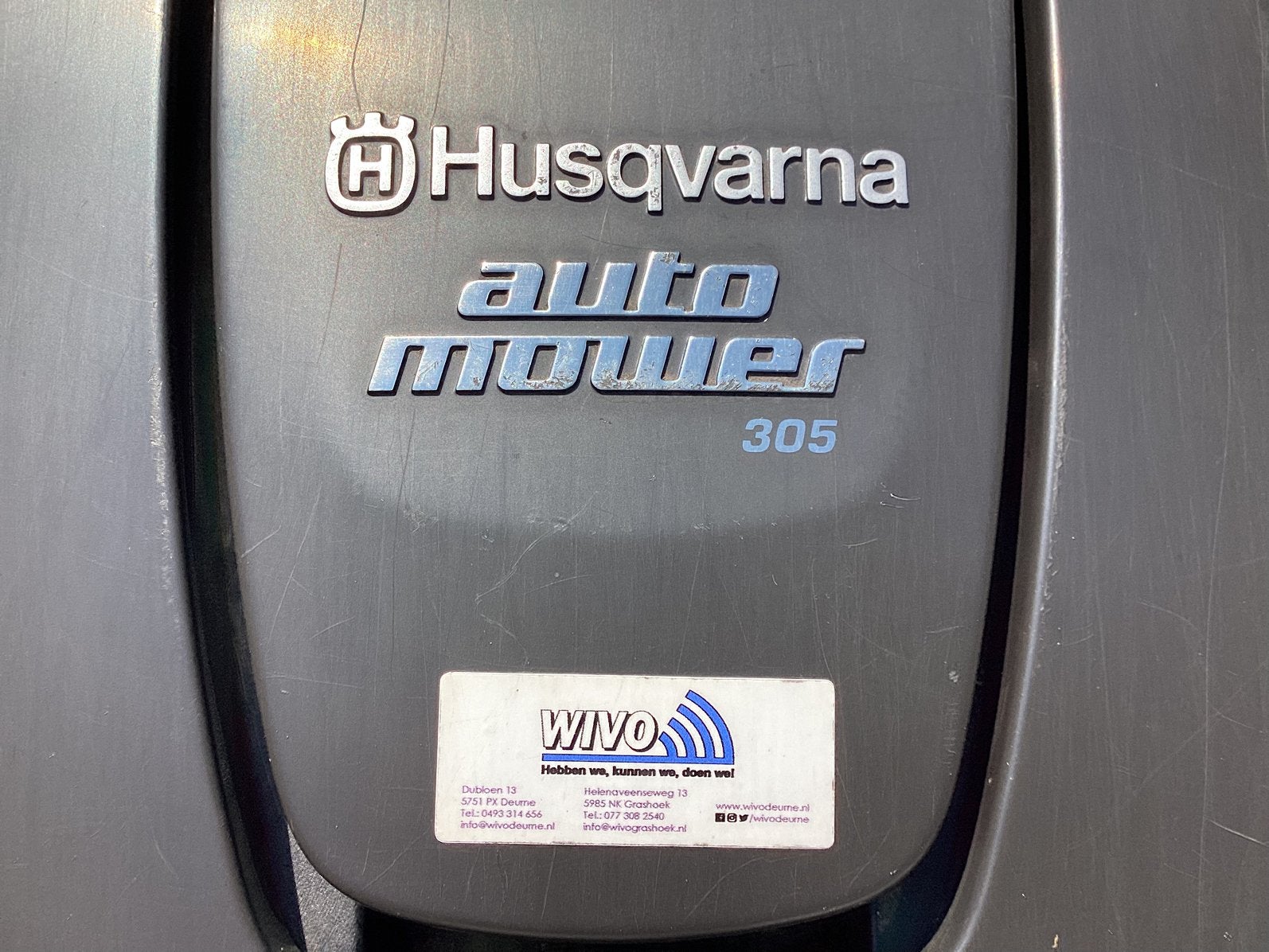 Husqvarna Automower 305 compleet, Tuin en Terras, Robotmaaiers, Ophalen, Zo goed als nieuw, 20 tot 25 cm