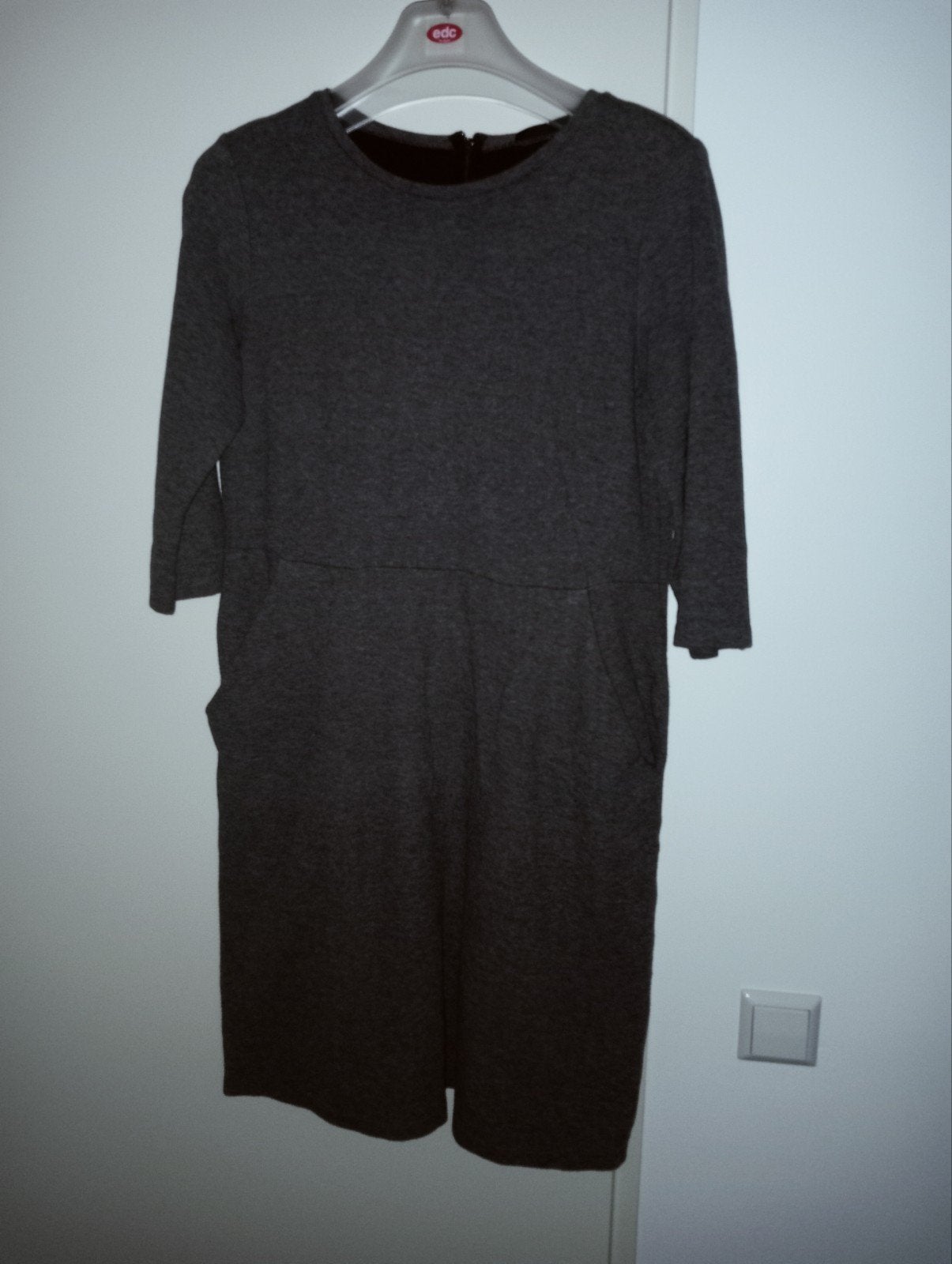 Opus tricot jurk maat 40 donkergrijs prima staat 3/4 mouwen, Kleding | Dames, Jurken, Maat 38/40 (M), Ophalen of Verzenden, Zo goed als nieuw