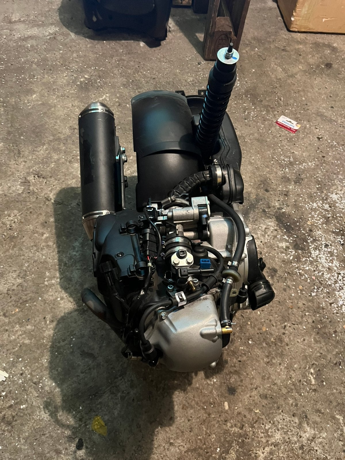 Piaggio Zip/Vespa 50cc 4T Motorblok Compleet – Bouwjaar 2021, Ophalen of Verzenden, Zo goed als nieuw, Benzine, Zip