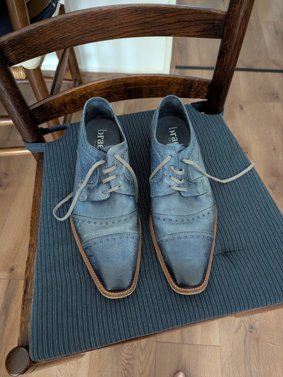 Braend nette schoenen - Maat 43 - Blauw, Blauw, Braend, Ophalen of Verzenden, Zo goed als nieuw