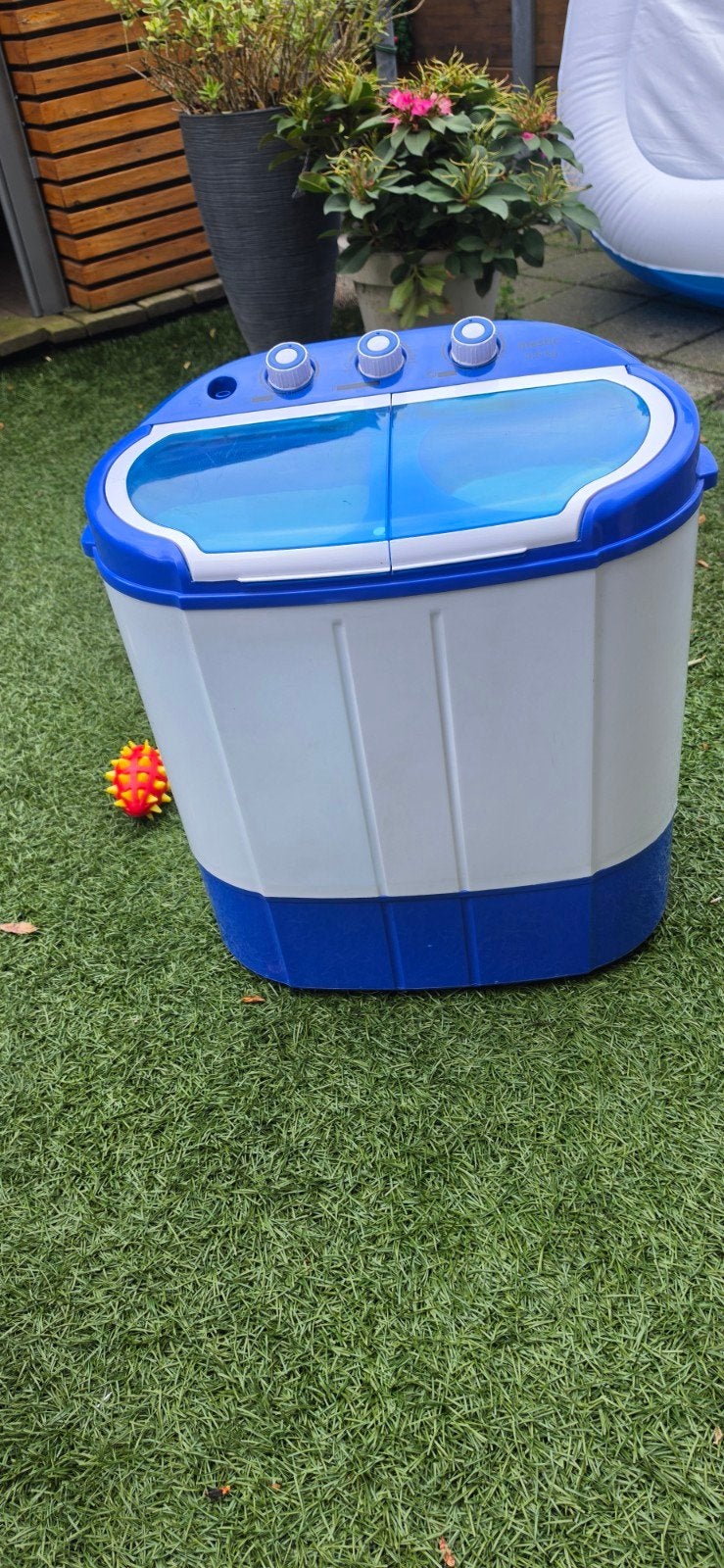 Compacte mini wasmachine met centrifuge functie, Ophalen of Verzenden, Zo goed als nieuw