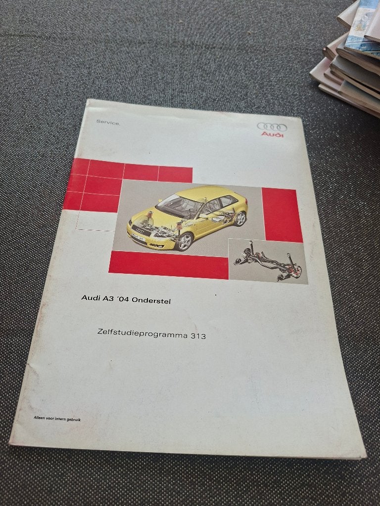 Service training audi A3 '04 onderstel, Ophalen of Verzenden