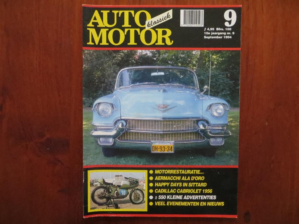 Auto Motor Klassiek 9 1994 Cadillac Cabrio, Aermacchi, Ophalen of Verzenden, Nieuw, Overige merken