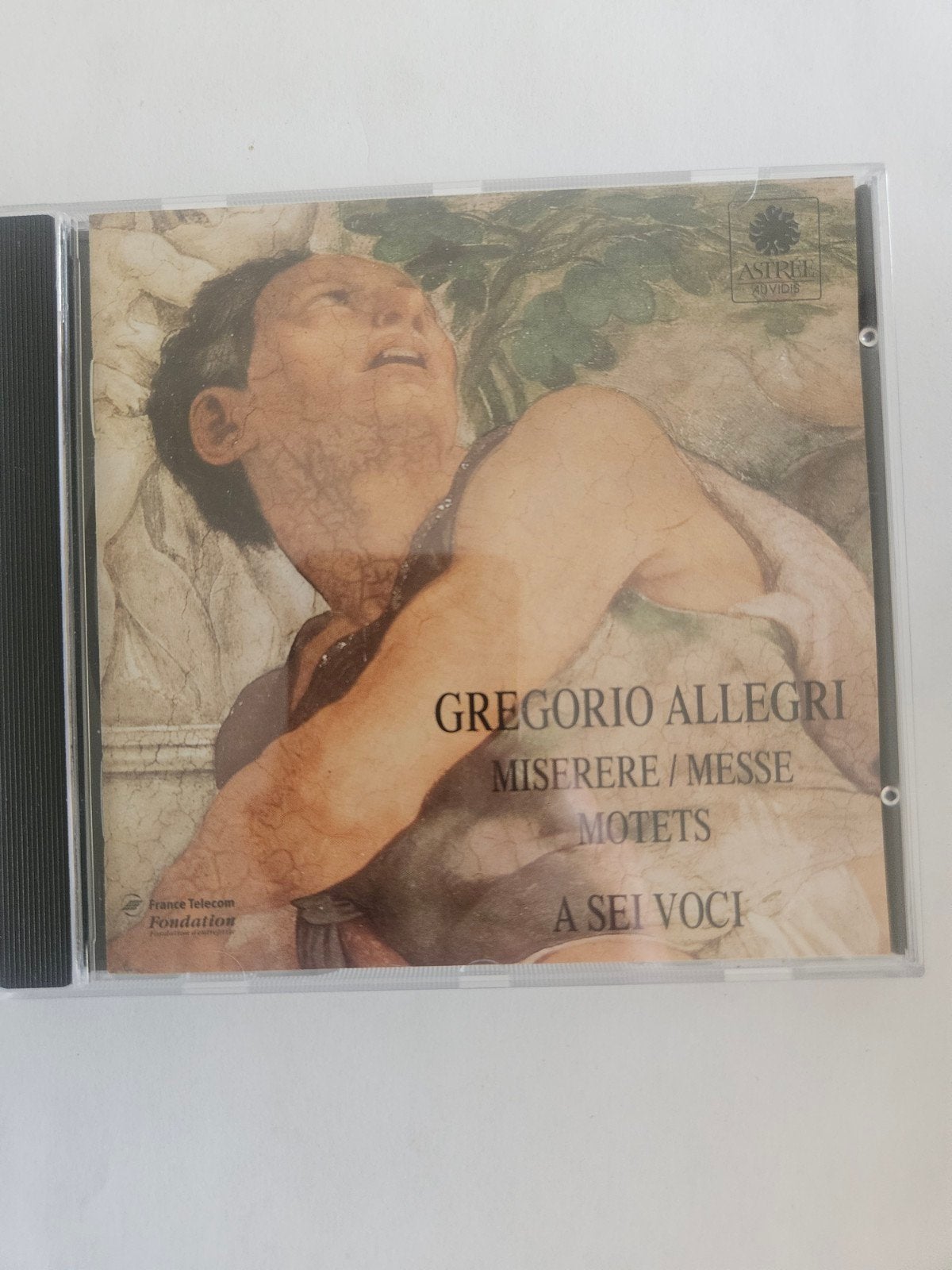 Gregorio Allegri - Miserere / Messe / Motets - A Sei Voci CD, Overige componisten, Inclusief doosje, Ophalen of Verzenden, Zo goed als nieuw