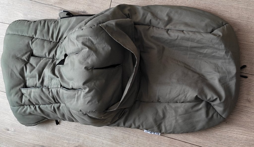 Bugaboo voetenzak dark khaki, Ophalen, Zo goed als nieuw, Kinderwagen, Bugaboo