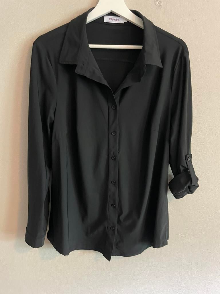 Paprika blouse, Kleding | Dames, Ophalen of Verzenden, Zo goed als nieuw, Maat 42/44 (L), Zwart