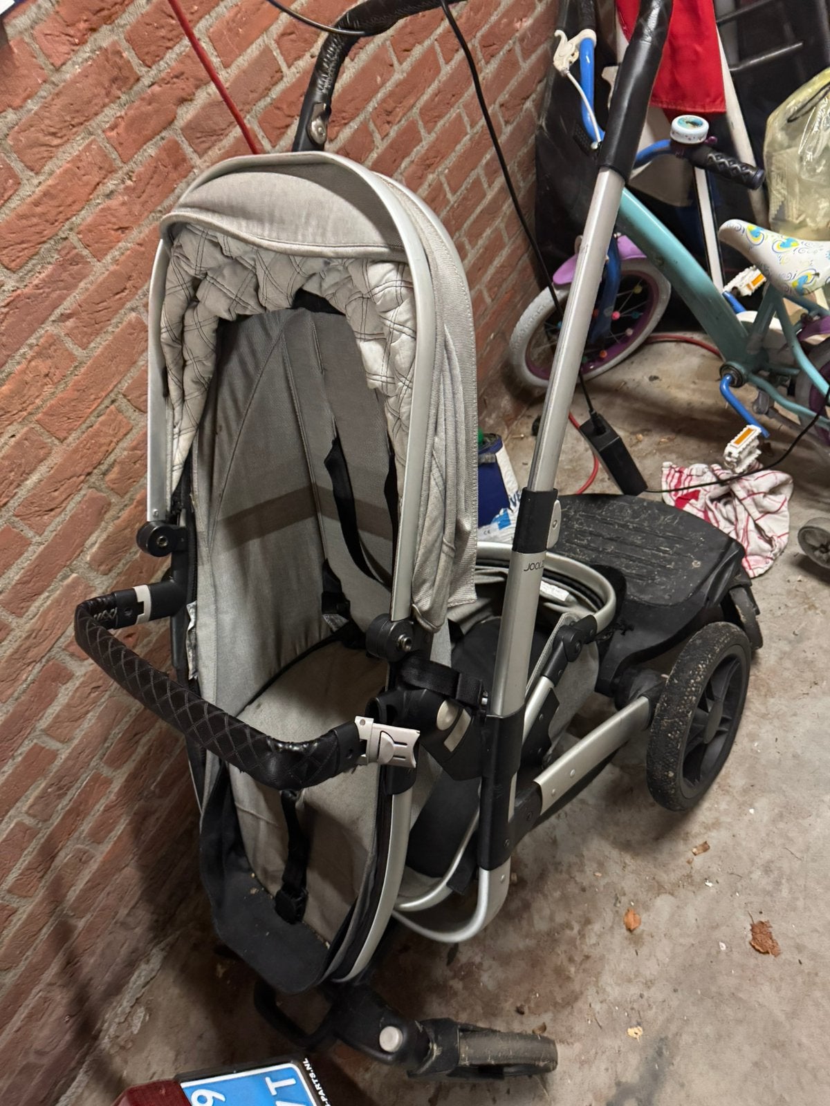 Joolz geo2 duo. Over compleet., Gebruikt, Verstelbare duwstang, Ophalen, Kinderwagen