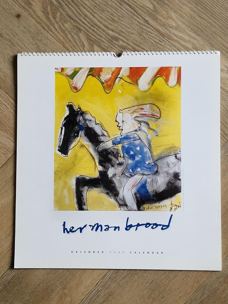 Calender van 2004 van Herman Brood., Verzenden