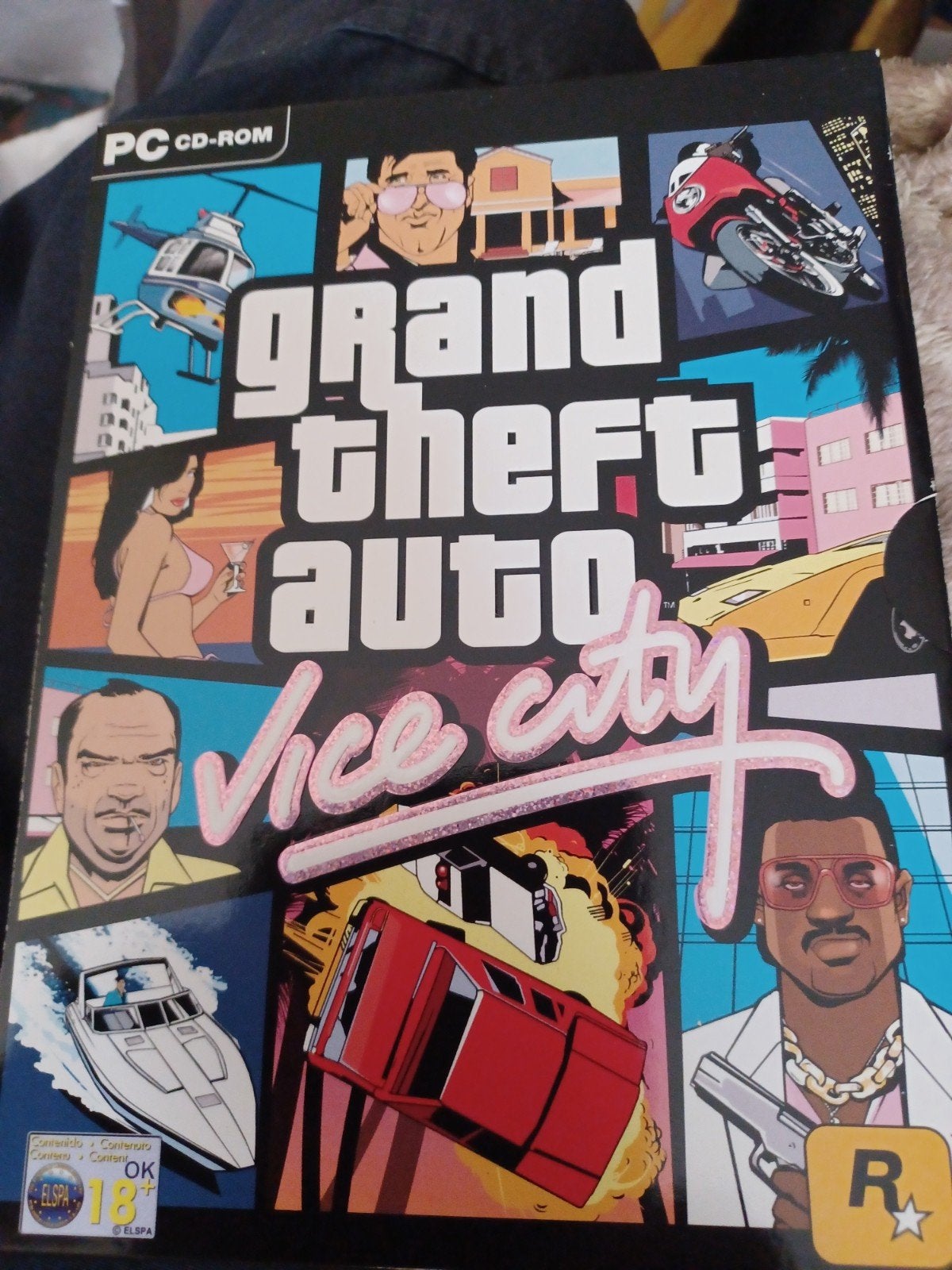 Grand treft auto vice city voor PC cd - rom, Spelcomputers en Games, Games | Pc, Vanaf 18 jaar, 1 speler, Zo goed als nieuw, Ophalen