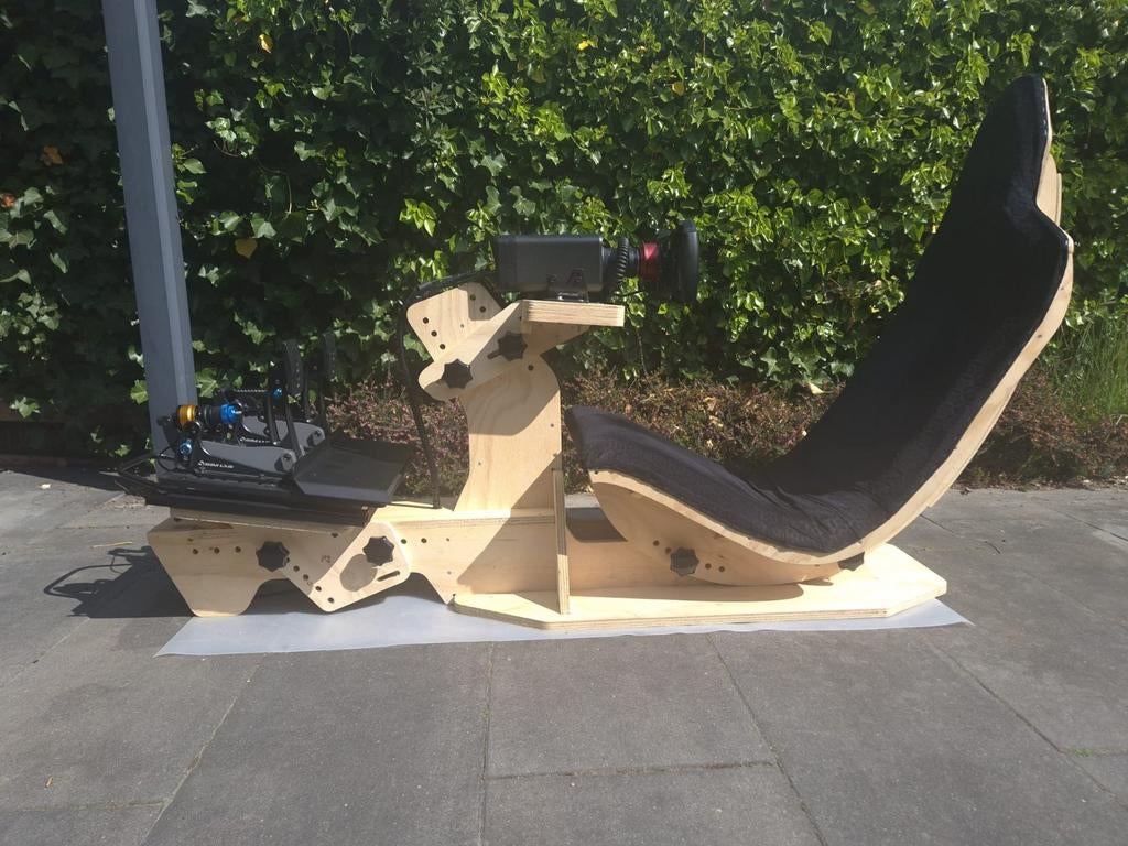 Unieke Sim Racing Playseat / Cockpit – CNC ontworpen, Ophalen, Overige merken, Gebruikt