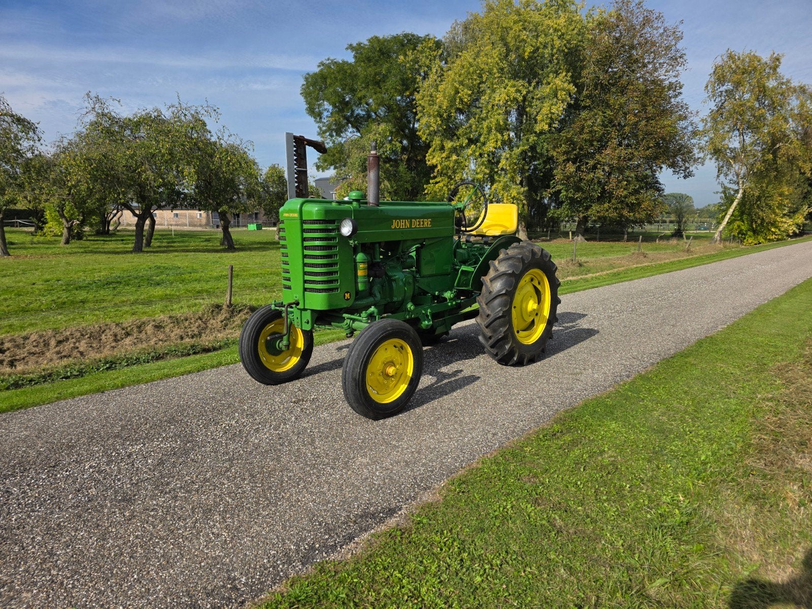 John Deere model M oldtimer trekker., John Deere, Tot 2500, Oldtimer, Ophalen of Verzenden