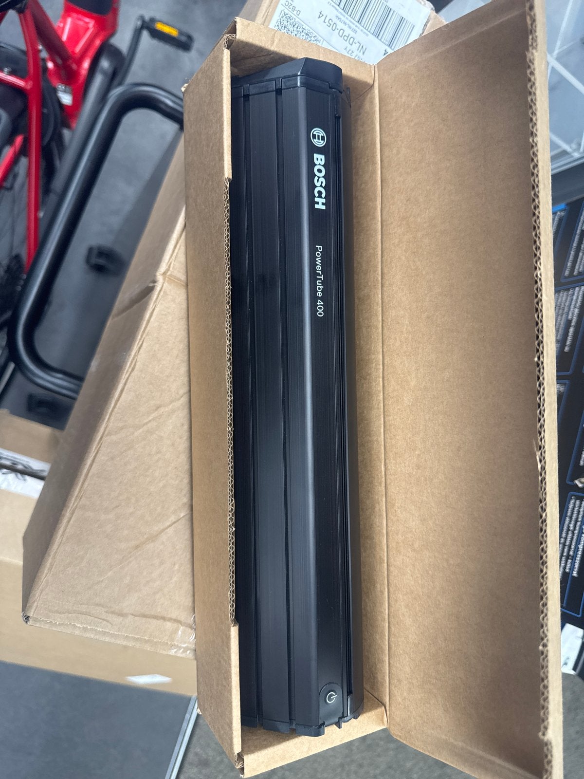 Bosch Powertube 400Wh BES2 verticaal accu nieuw in doos, Ophalen of Verzenden, Nieuw