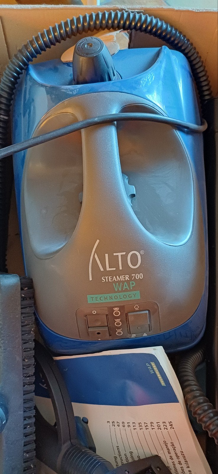 Alto Steamer 700 WAP Stoomreiniger - Krachtige Reiniging, Ophalen