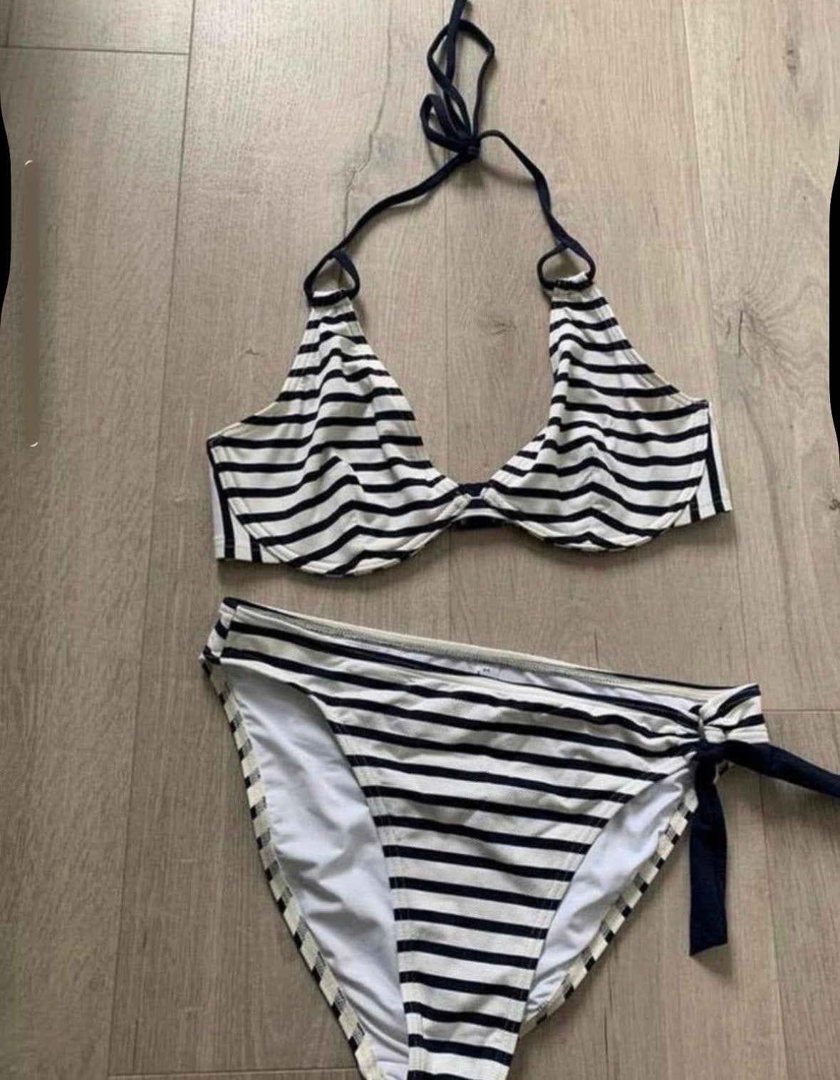 Nieuwe Esprit bikini - Maat 38D - Streepjespatroon, Ophalen of Verzenden, Nieuw, Meerkleurig, Bikini