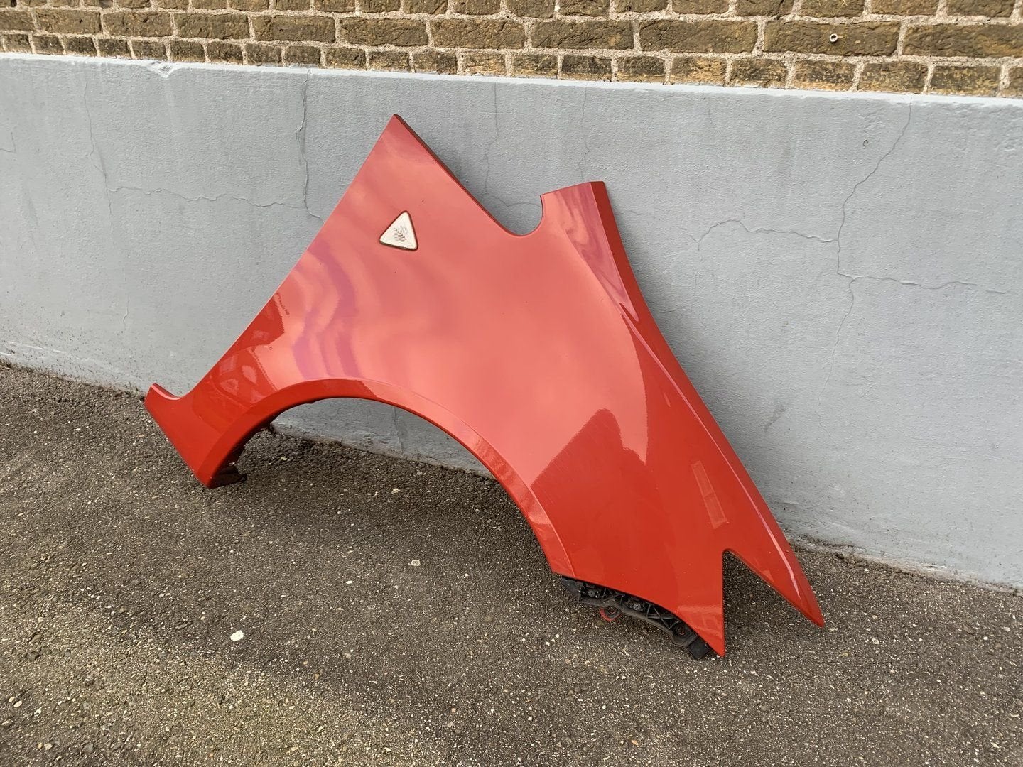 zijscherm Rechts mitsubishi colt 2008 tot 2012 rood, Gebruikt, -, -, Ophalen of Verzenden