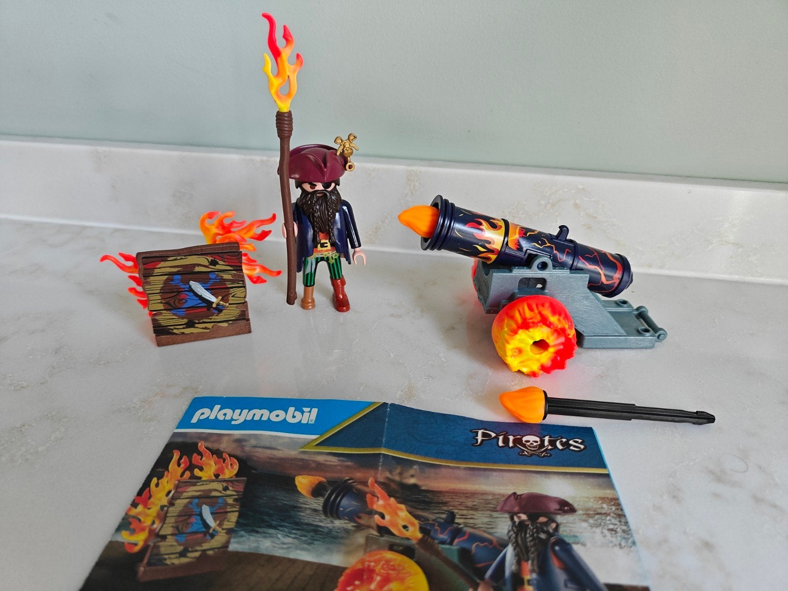 Playmobil Pirates 71189 Piraat met Kanon en Schat, Ophalen of Verzenden, Zo goed als nieuw, Jongen of Meisje
