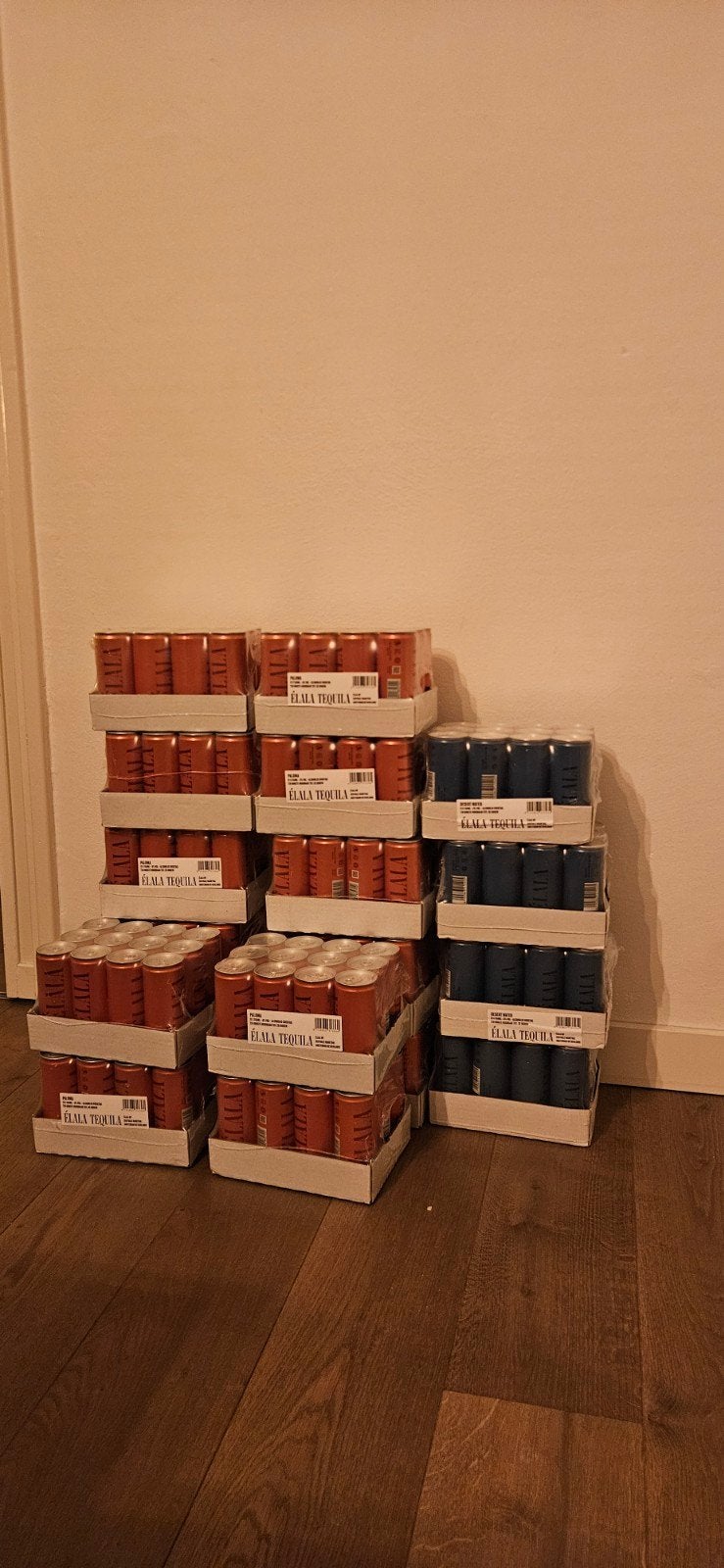 ÉLALA cocktail blikjes, Ophalen