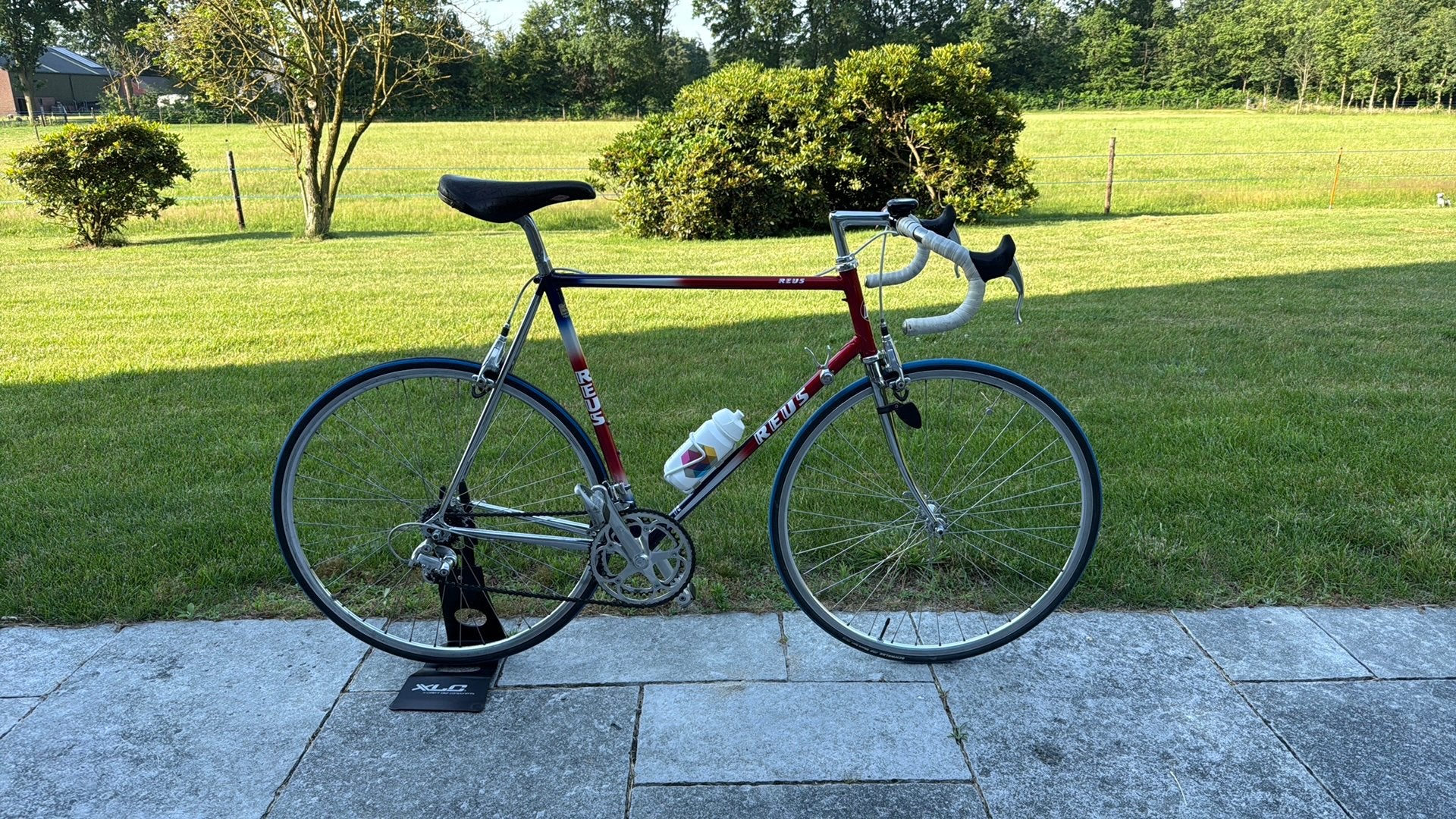 Reus (Zwaneburg)  1991 Campagnolo record  C-groep 8 speed, Aluminium, Zo goed als nieuw, 57 tot 61 cm, Meer dan 20 versnellingen