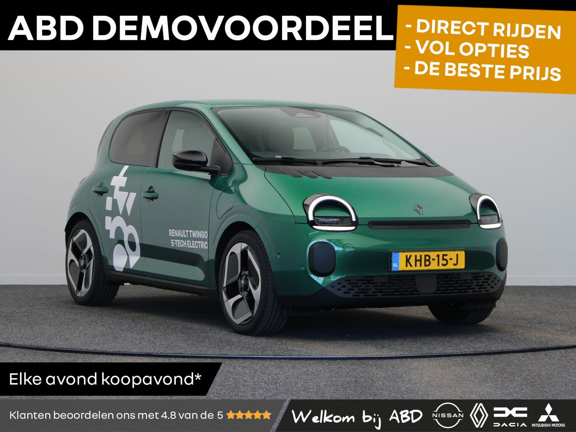 Renault Twingo urban range techno 27.5 kWh | Stoelverwarming, Electronic Stability Program (ESP), 180 min, Origineel Nederlands