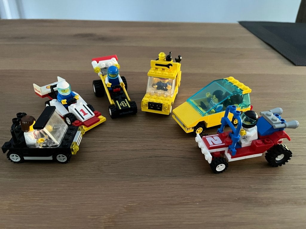 LEGO 6501 + 6503 + 6510 + 6521 + 6528 + 6530, Gebruikt, Lego, Inclusief instructies, Ophalen of Verzenden