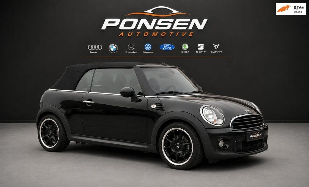 Mini Cabrio 1.6 Cooper Salt, Auto's, Euro 5, Gebruikt, 4 cilinders, Cabriolet