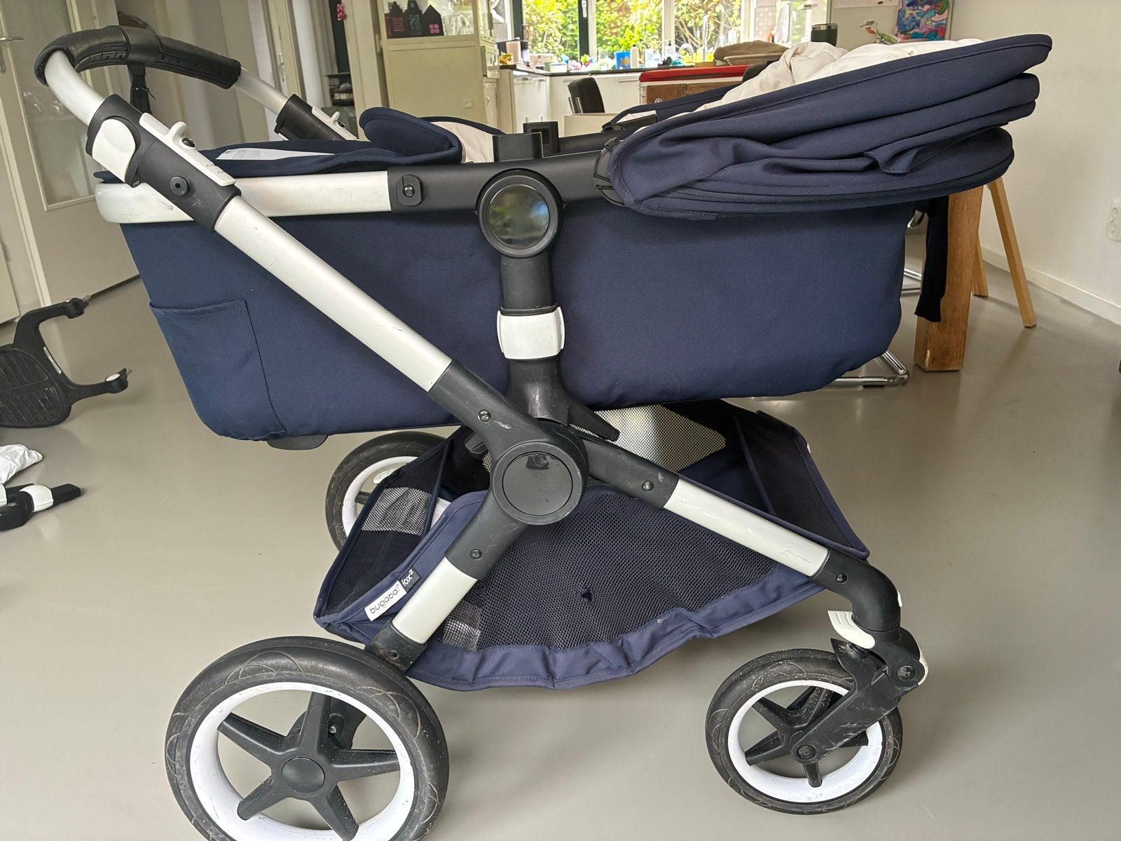 Bugaboo Fox 2 kinderwagen met reiswieg en meer, Ophalen, Bugaboo, Zo goed als nieuw, Combiwagen