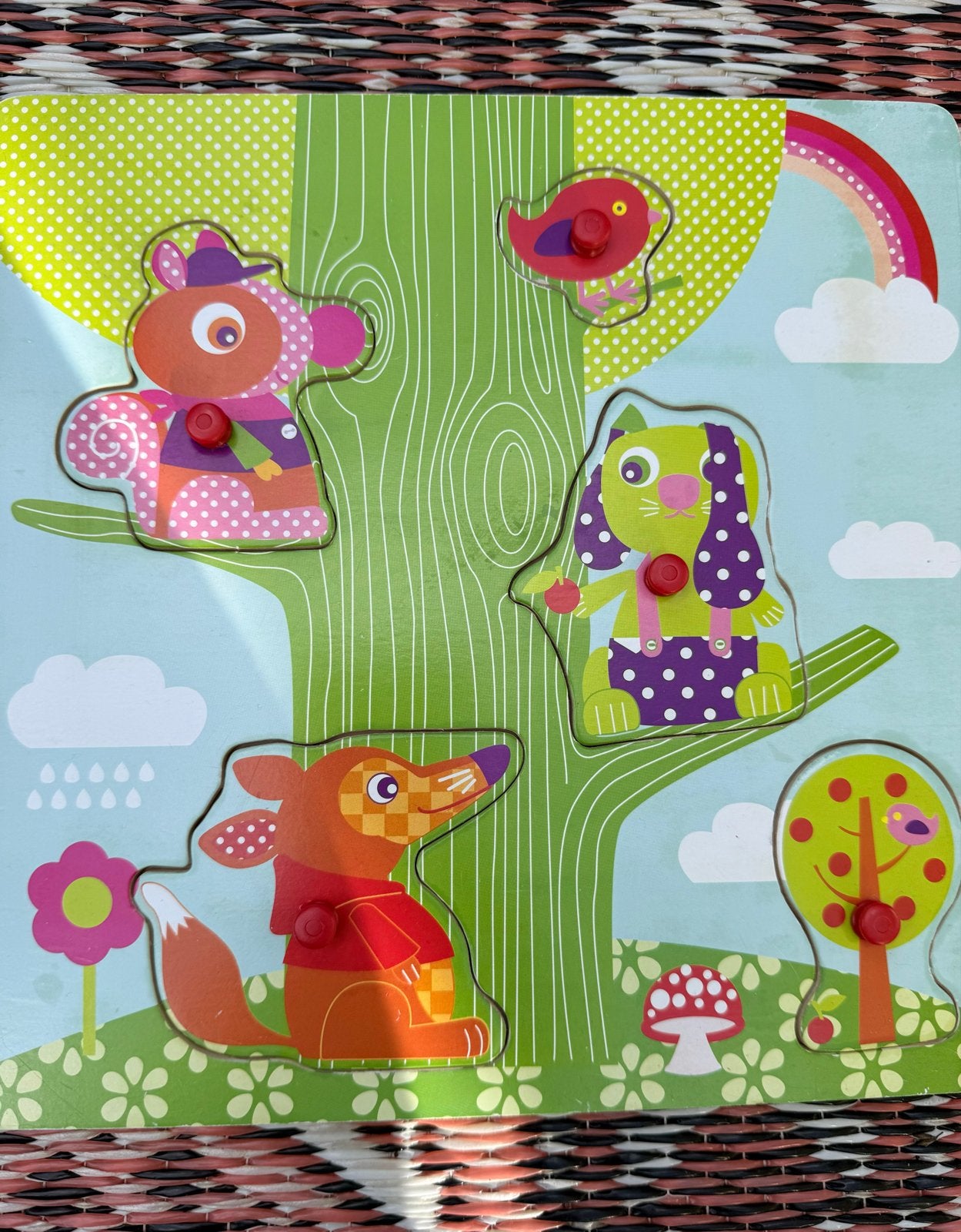 Houten Dieren Puzzel voor Kinderen - Zo goed als nieuw, Ophalen of Verzenden, Zo goed als nieuw, Overige typen
