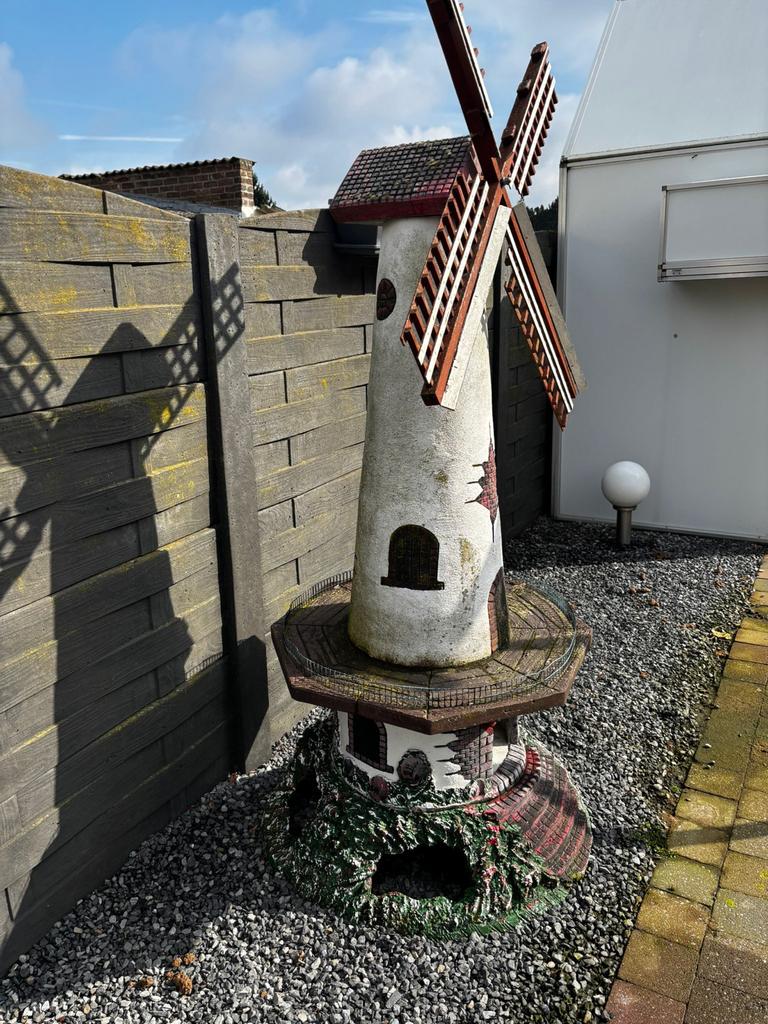 Decoratieve Tuinmolen - Windmolen voor Buiten, Huis en Inrichting, Woonaccessoires | Zuilen en Pilaren, Ophalen of Verzenden, Zo goed als nieuw