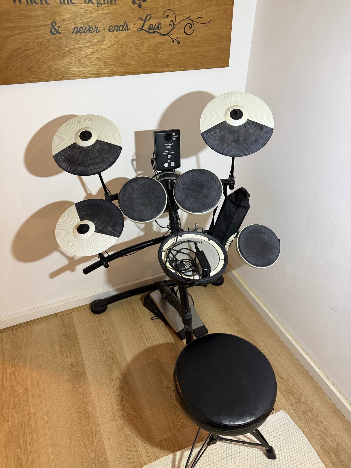 Roland V-Drums Lite HD-1 Elektronisch Drumstel voor Kinderen, Muziek en Instrumenten, Ophalen, Gebruikt, Roland, Elektronisch
