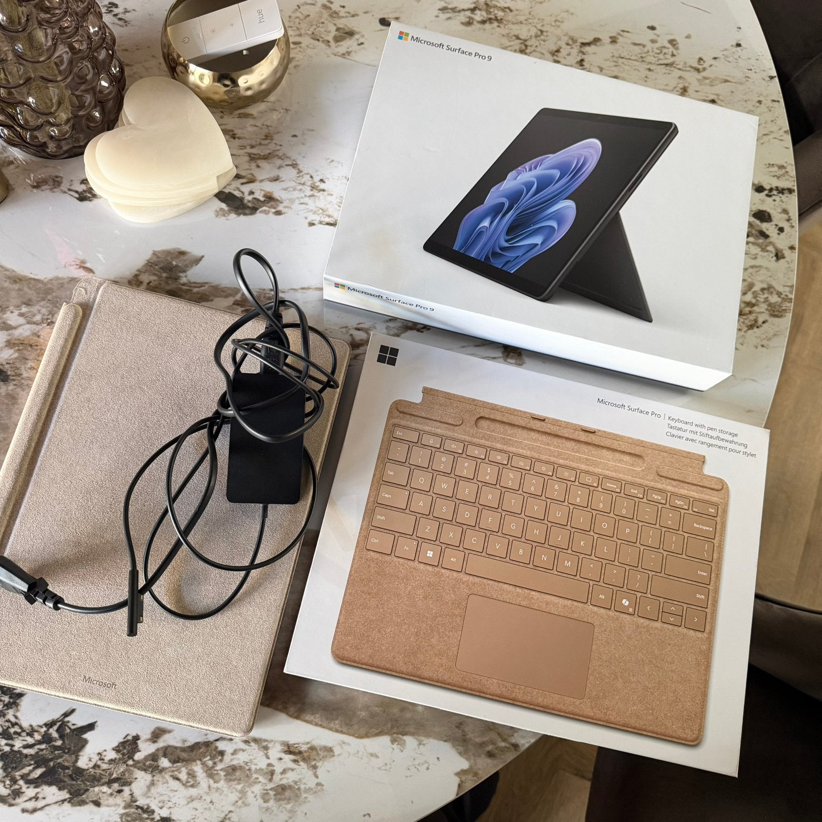 Microsoft Surface Pro 9 inclusief alle behoren., Computers en Software, Ophalen of Verzenden, Zo goed als nieuw, 12 inch