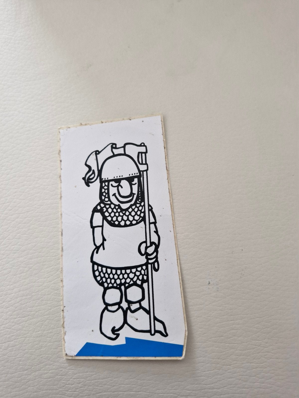 10119 Ridder sticker - Vintage verzamelobject, Ophalen of Verzenden, Gebruikt, Overige typen