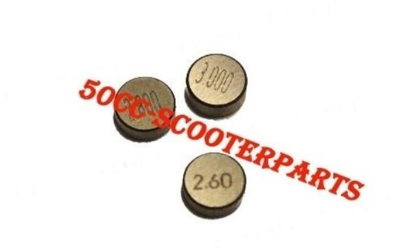 Klepstelplaatje Piaggio Vespa 4T-4V 2,65 mm cm144322, Ophalen of Verzenden