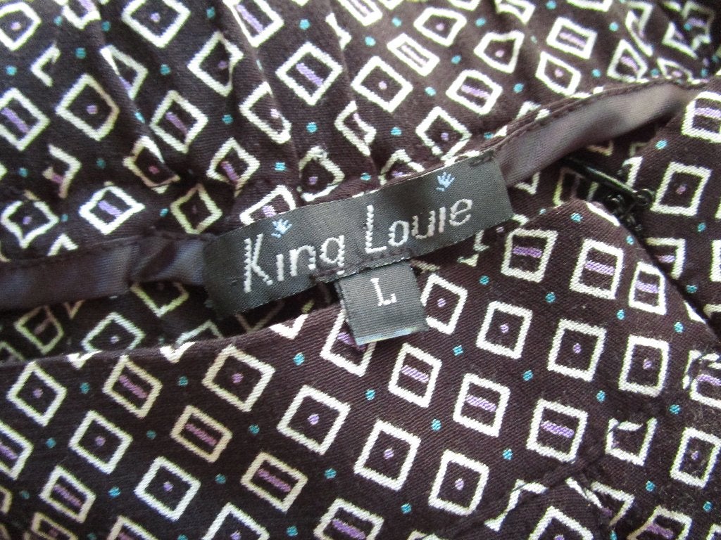 King Louie rok maat L i.g.s., Kleding | Dames, Maat 38/40 (M), Zo goed als nieuw, King Louie, Onder de knie