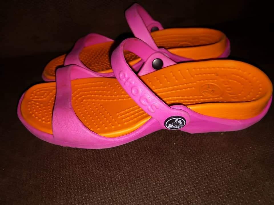 Crocs sandalen, Ophalen of Verzenden, Zo goed als nieuw, Meisje, Overige typen