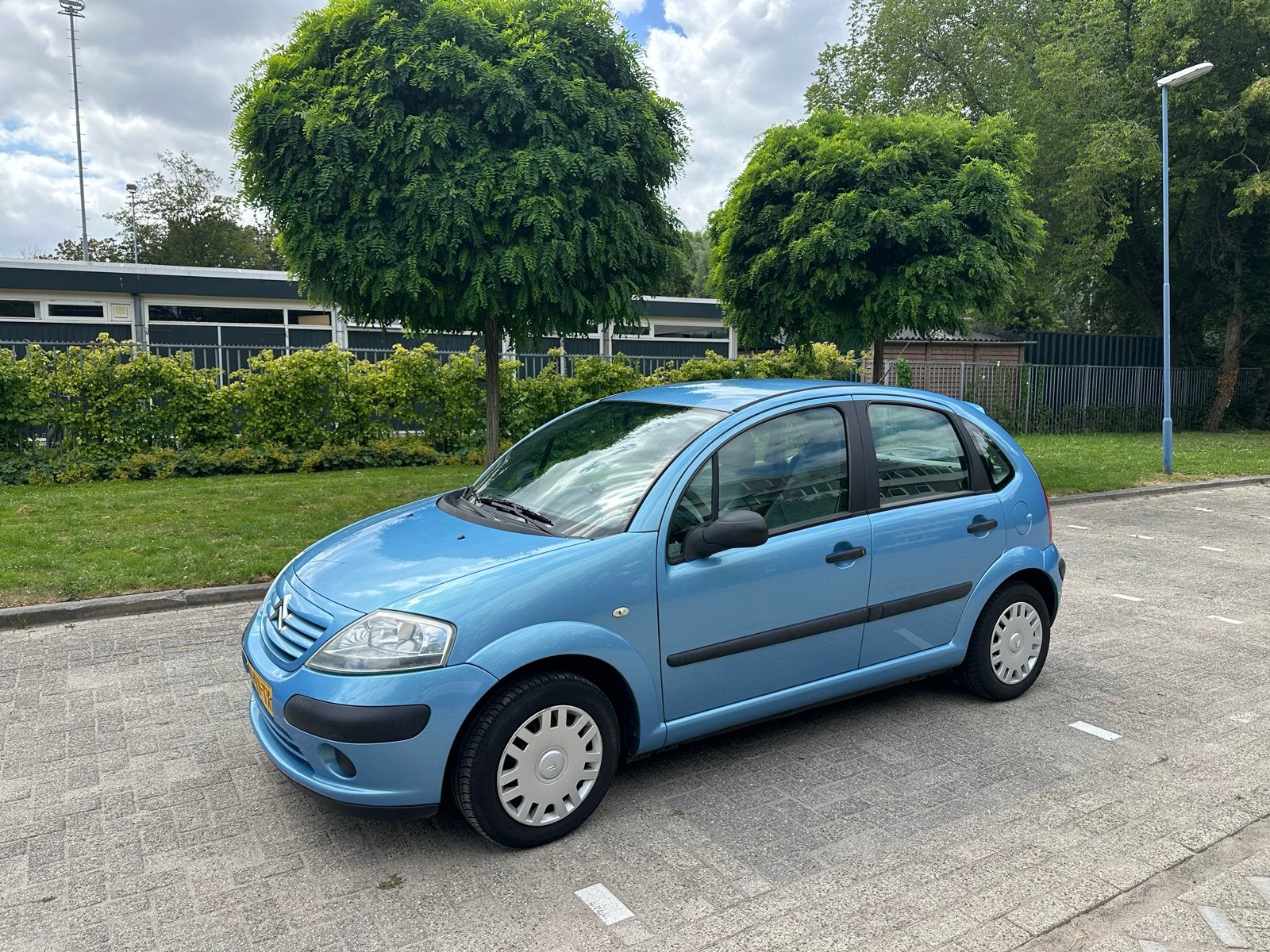 Citroën C3 1.1 I 2005 Blauw APK tot 22 mei 2027, Auto's, Voorwielaandrijving, 40 €/maand, 4 cilinders, Blauw