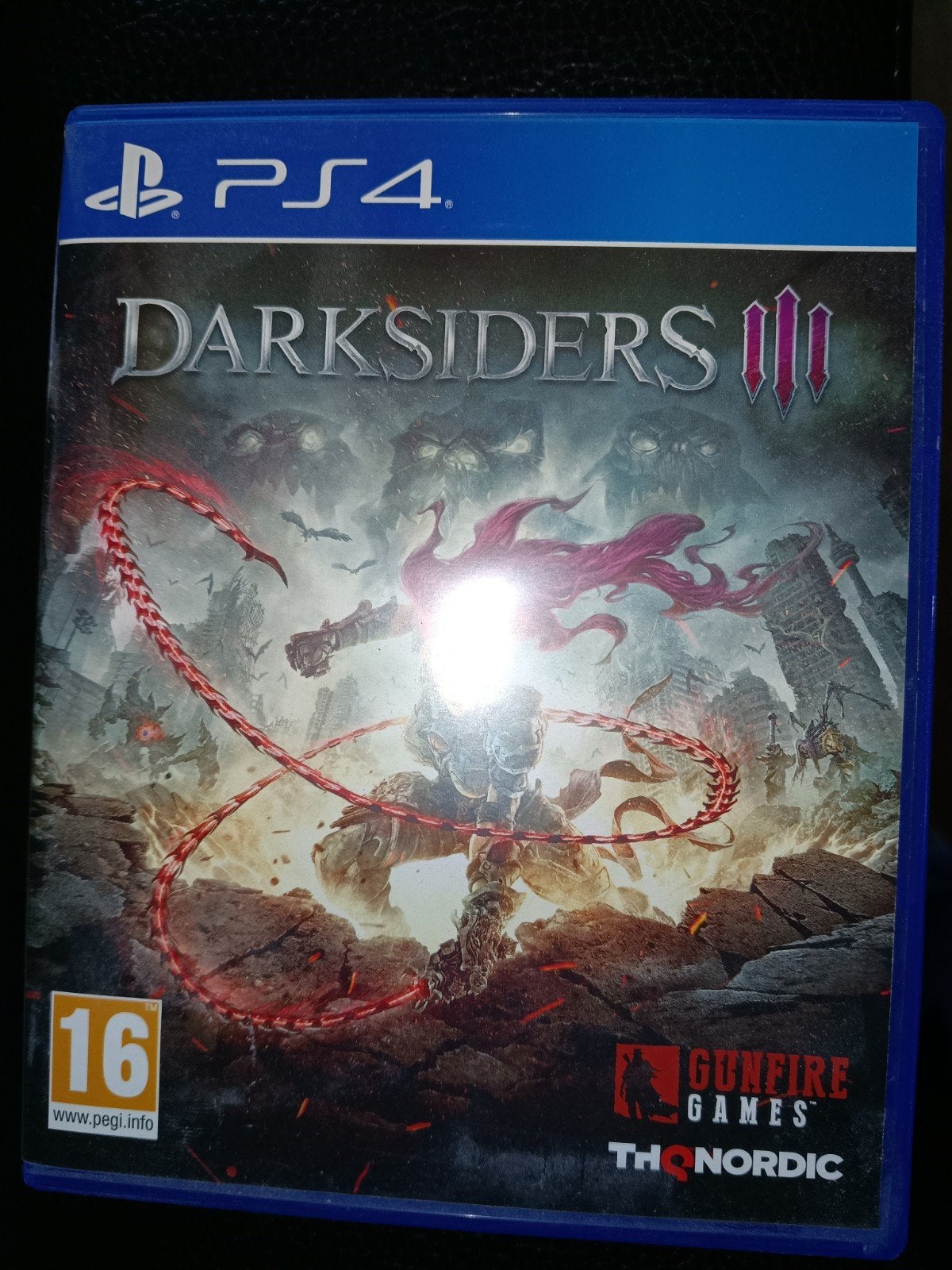 Darksiders III PS4 - Actie-avontuur game, Avontuur en Actie, 1 speler, Ophalen of Verzenden, Zo goed als nieuw