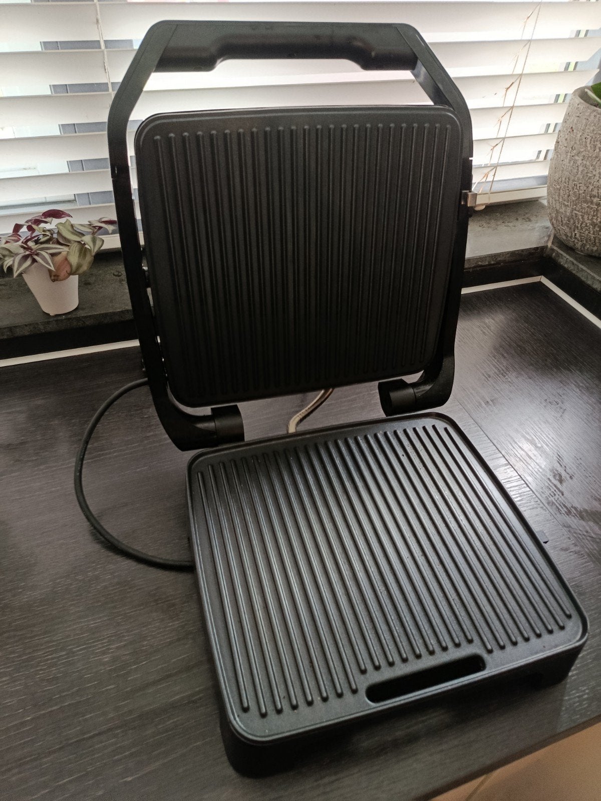 Tefal Inicio 2000 Watt Grill - Zo goed als nieuw, Ophalen of Verzenden, Zo goed als nieuw