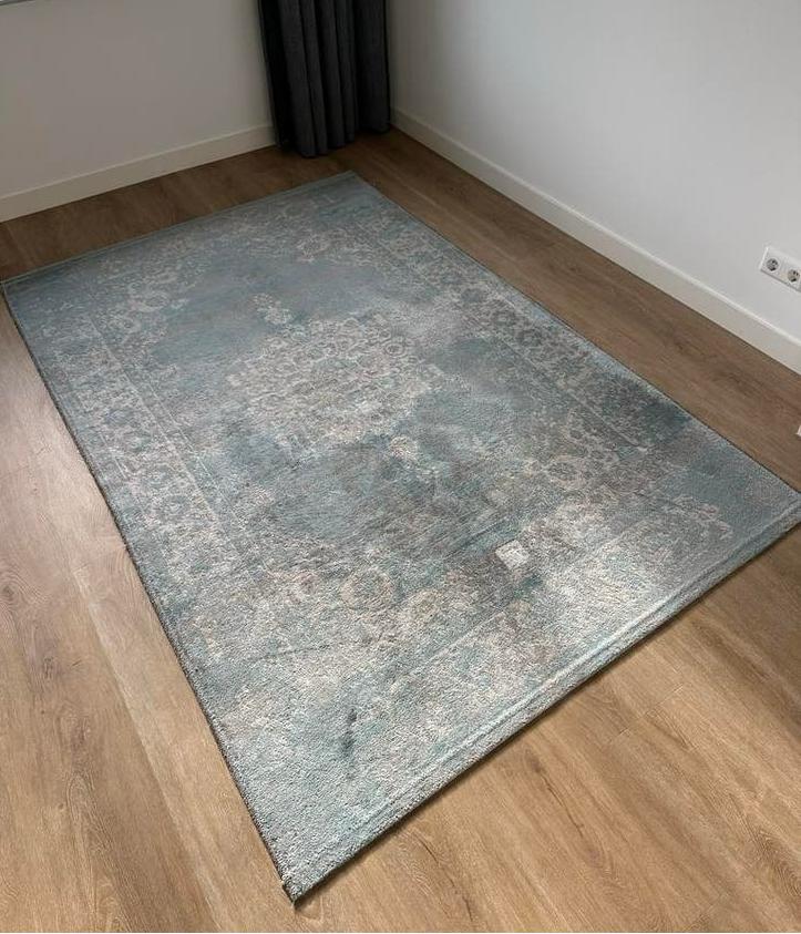 Vloerkleed Rifa Living grijs blauw 160x230cm, Ophalen, 150 tot 200 cm, 200 cm of meer, Zo goed als nieuw