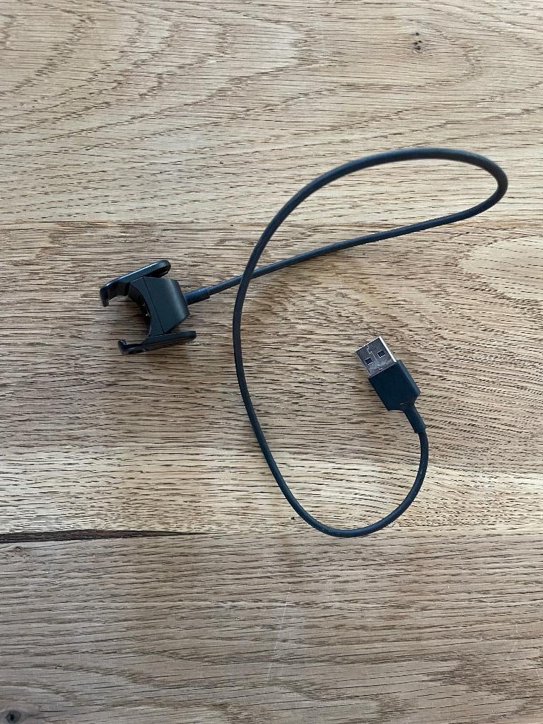 D274 Oplader Lader voor de Fitbit Charge 3, Ophalen of Verzenden, Gebruikt, Zwart, Android