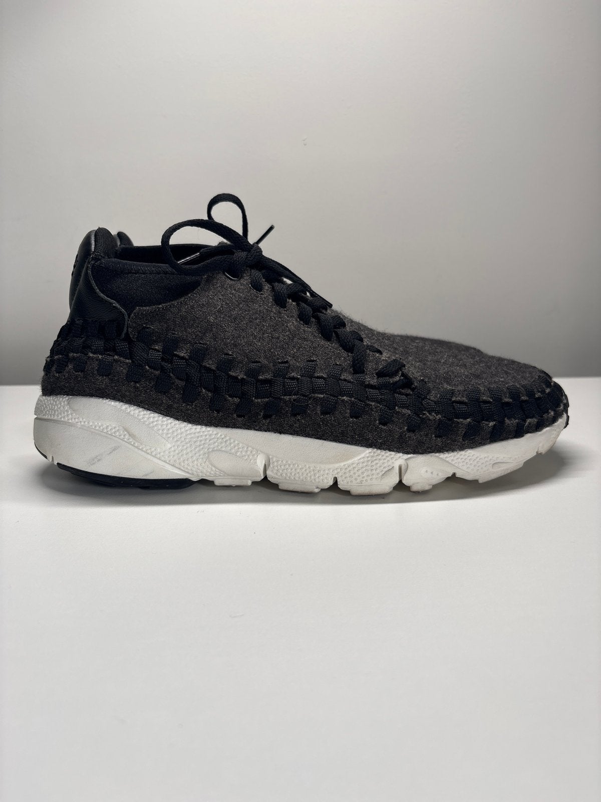 Nike Footscape Woven Chukka - Zwart/Grijs, Ophalen of Verzenden, Zo goed als nieuw, Zwart, Sneakers of Gympen