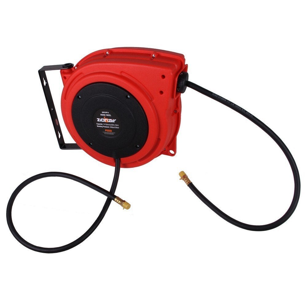 Luchthaspel automatisch polymer 1/4'' x 10m, Verzenden