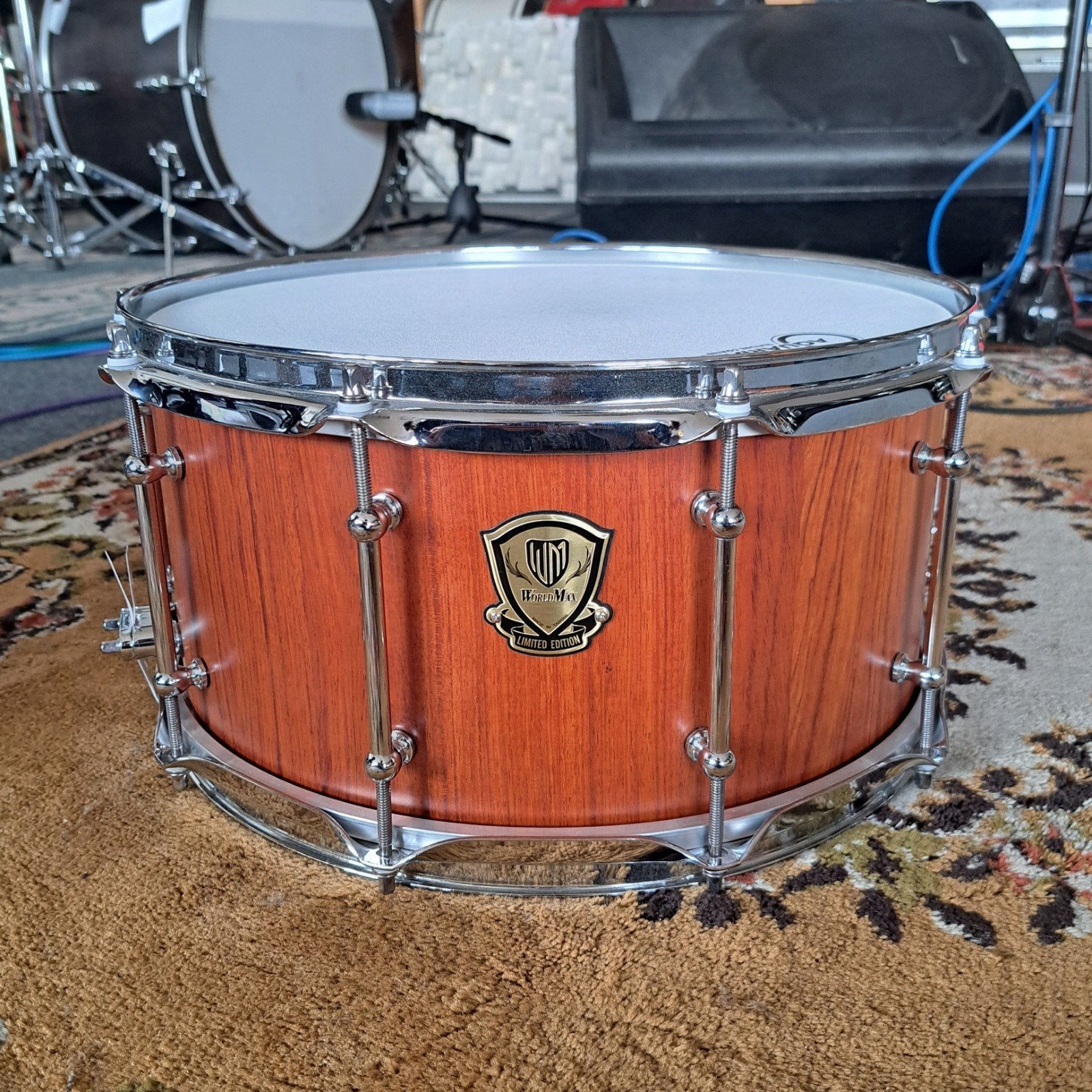 WorldMax Limited Edition Snaredrum - in topstaat, Muziek en Instrumenten, Drumstellen en Slagwerk, Ophalen of Verzenden, Zo goed als nieuw