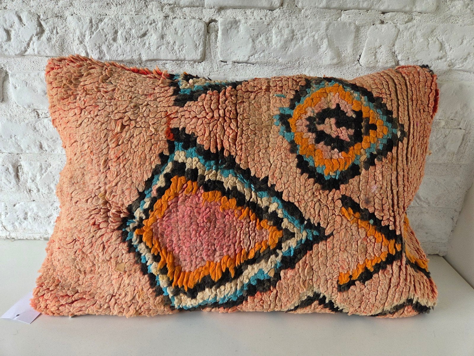 Berber kussenhoes 60x 40 cm OUTLET, Huis en Inrichting, Woonaccessoires | Kussens, Ophalen of Verzenden, Gebruikt, Overige kleuren