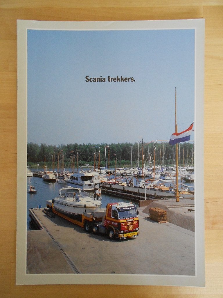 Scania Trekker Brochure 1990 – 143 113 93 Torpedo Front, Verzenden, Zo goed als nieuw, Overige merken, Scania