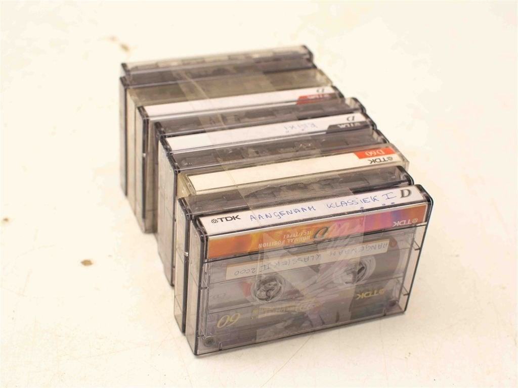 10 TDK cassettebandjes 3804, Ophalen of Verzenden, Gebruikt, Overige genres, 1 bandje