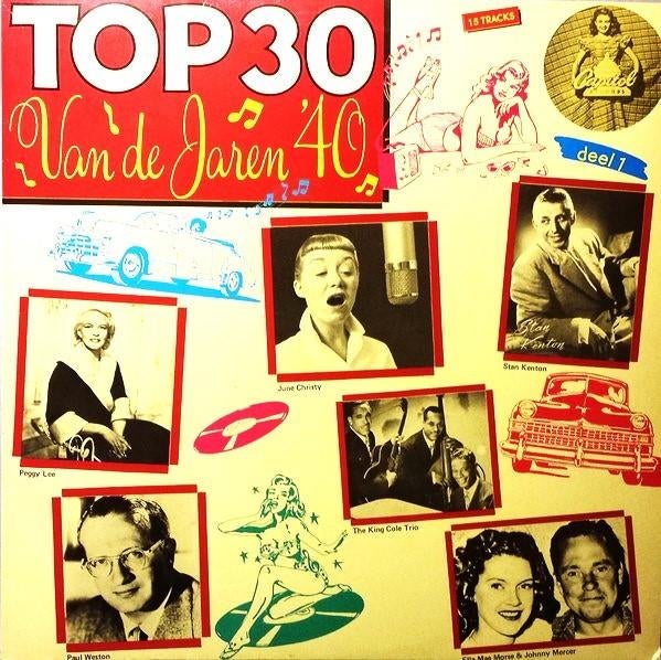 LP - Top 30 Van De Jaren 40, Inclusief binnenhoes, Ophalen of Verzenden, Zo goed als nieuw, Overige formaten