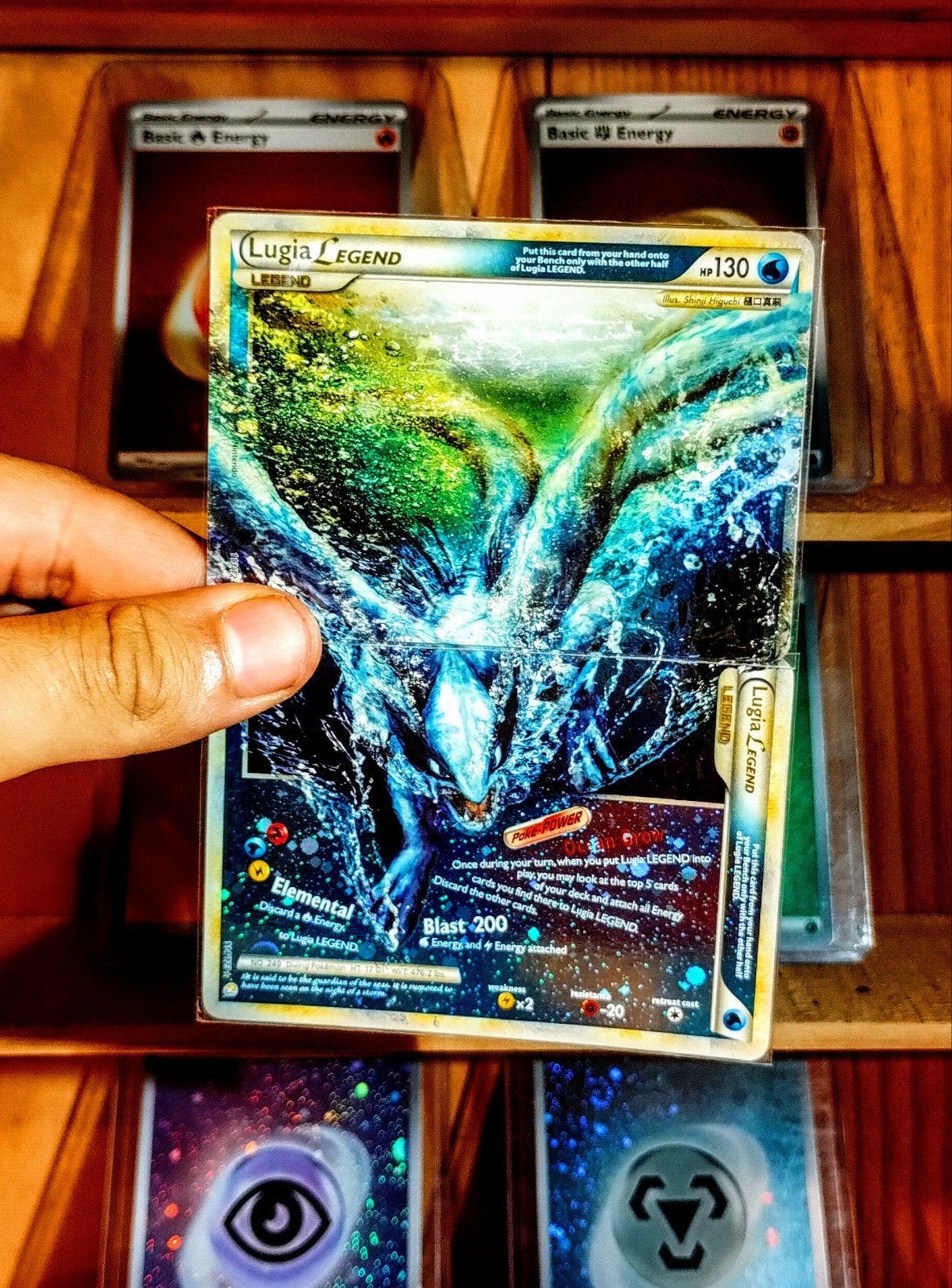 Lugia legend pokemkaart te koop!, Ophalen of Verzenden, Nieuw, Meerdere kaarten, Foil
